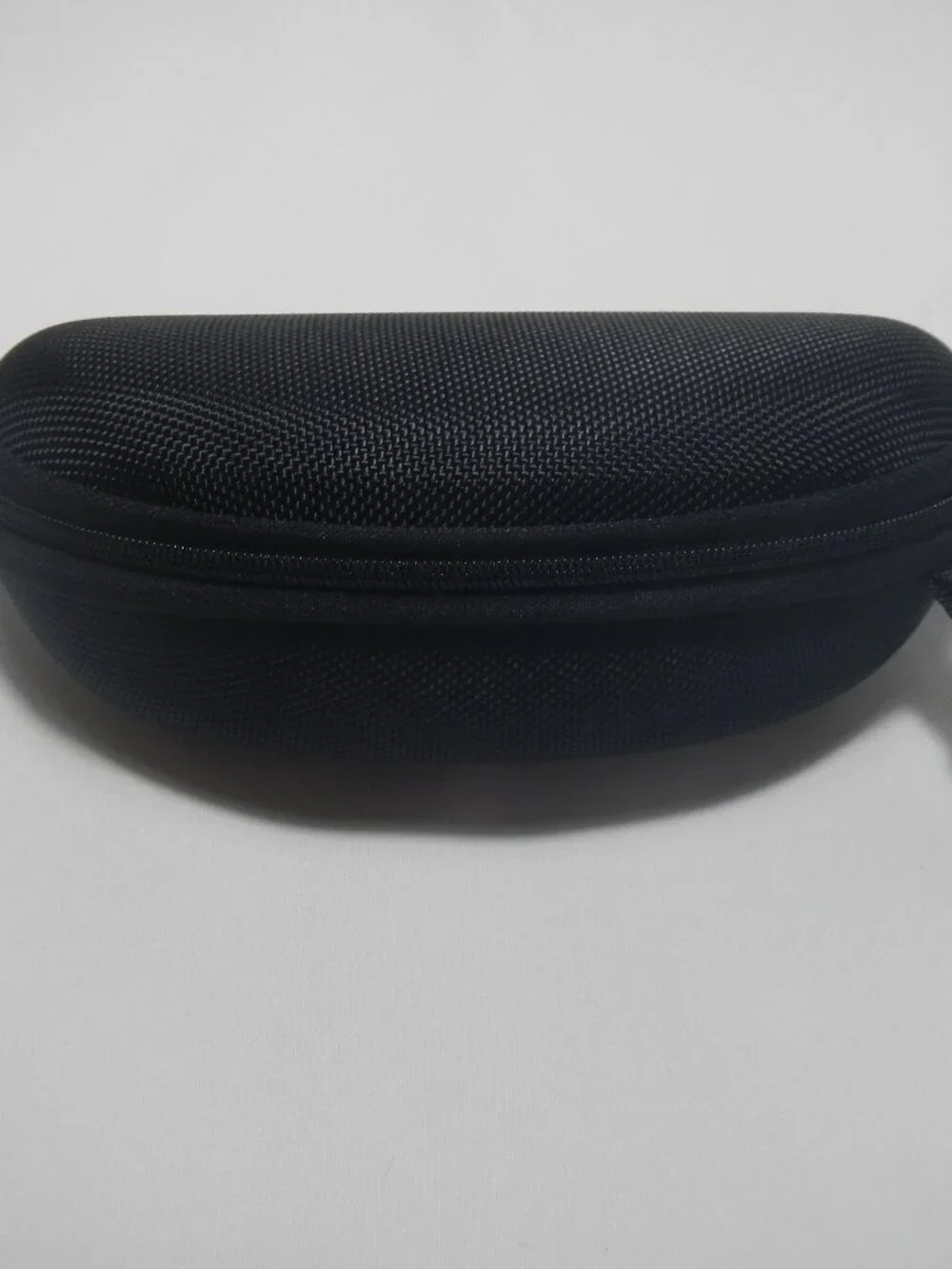 Unbranded black ballistic nylon glasses Case Sunglass hard clamshell NEW